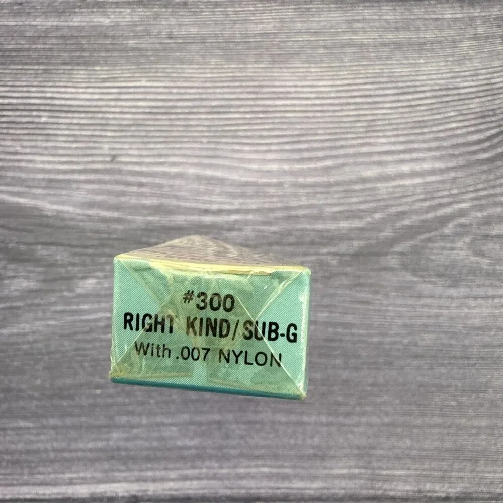VTG GUM Butler Dr. Bass Right Kind SUB-G Toothbrush #300 ULTRA SOFT .007 Nylon